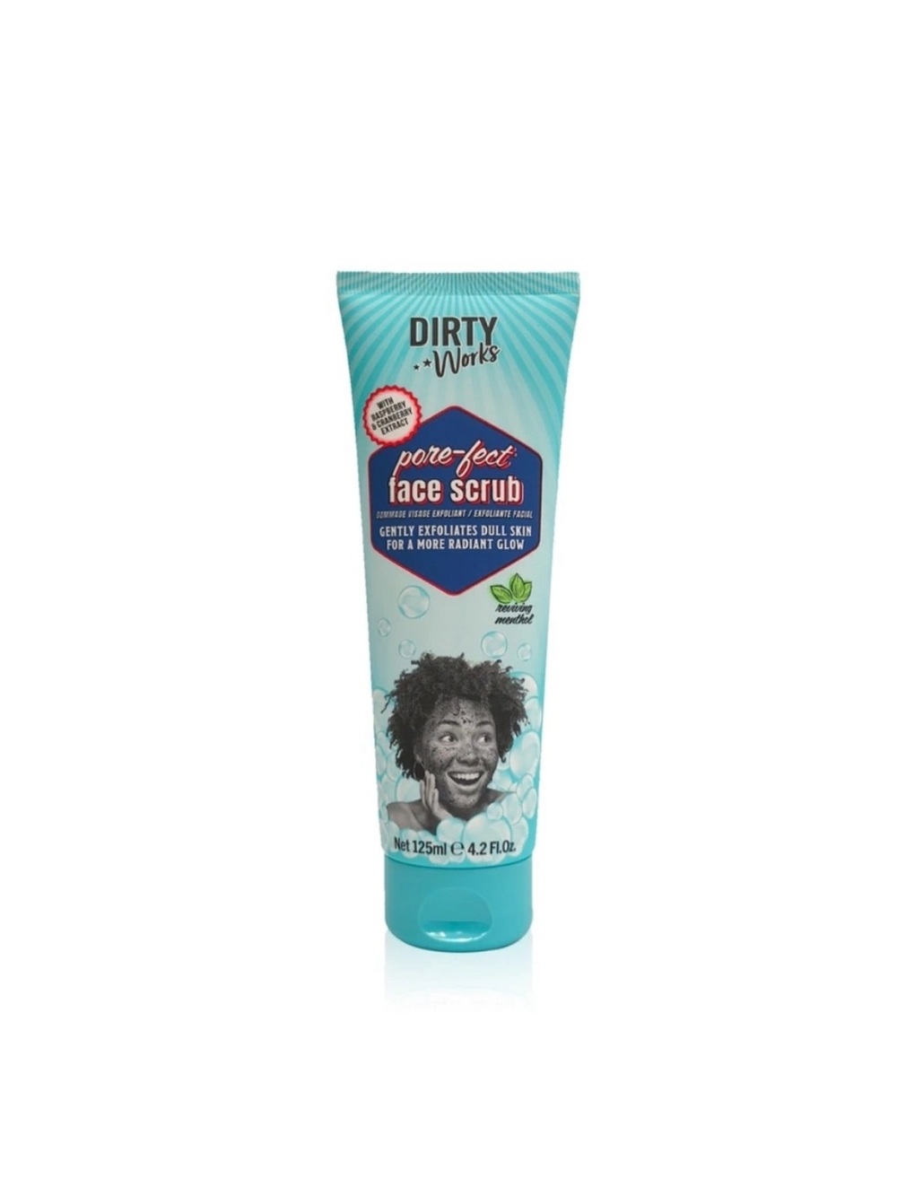 Dirty Works Pore-Fect Face Scrub Reviving Menthol